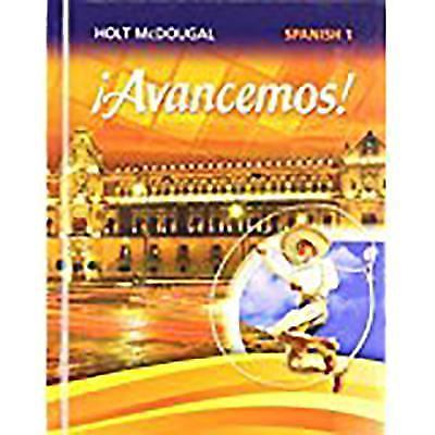 ¡avancemos!: Student Edition Level 1 2013 (Spanish Edition)