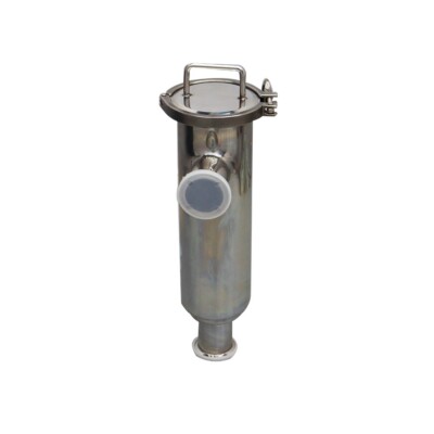 L-Type Tri Clamp Sanitary Stainless Steel 2'' Strainer Filter w/100 Mesh Screen