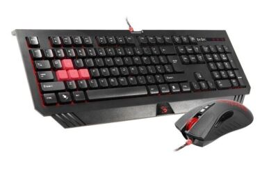Bloody B1500 LED-Tastatur + Maus-Gaming-Set