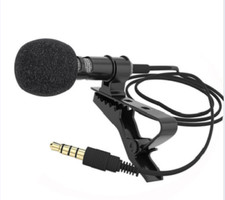 FingerLakes Professional Lavalier Lapel Microphone Youtube Podcast Webinar Skype