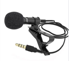 FingerLakes Professional Lavalier Lapel Microphone Youtube Podcast Webinar Skype