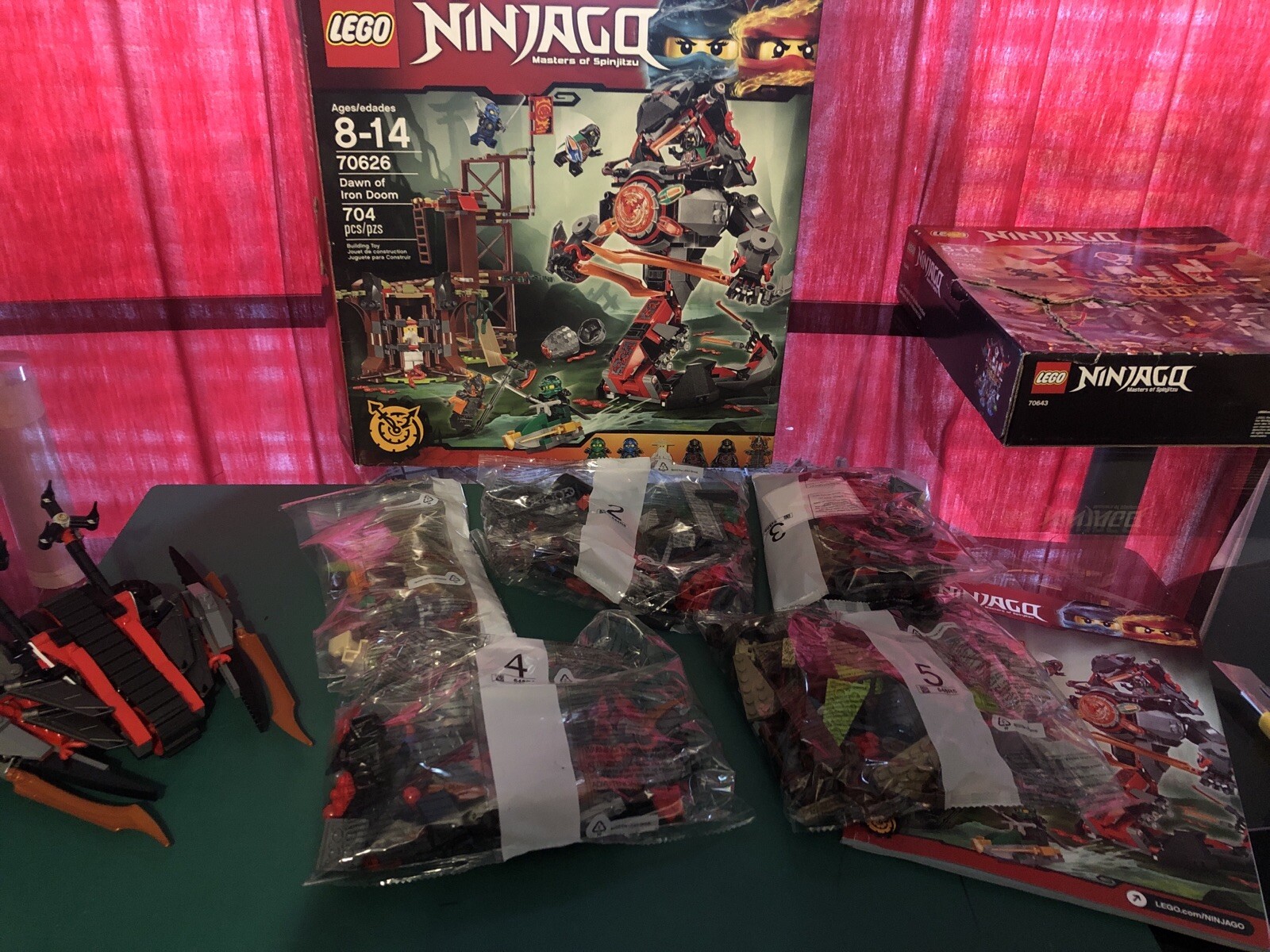 lego ninjago dawn of iron doom 70626