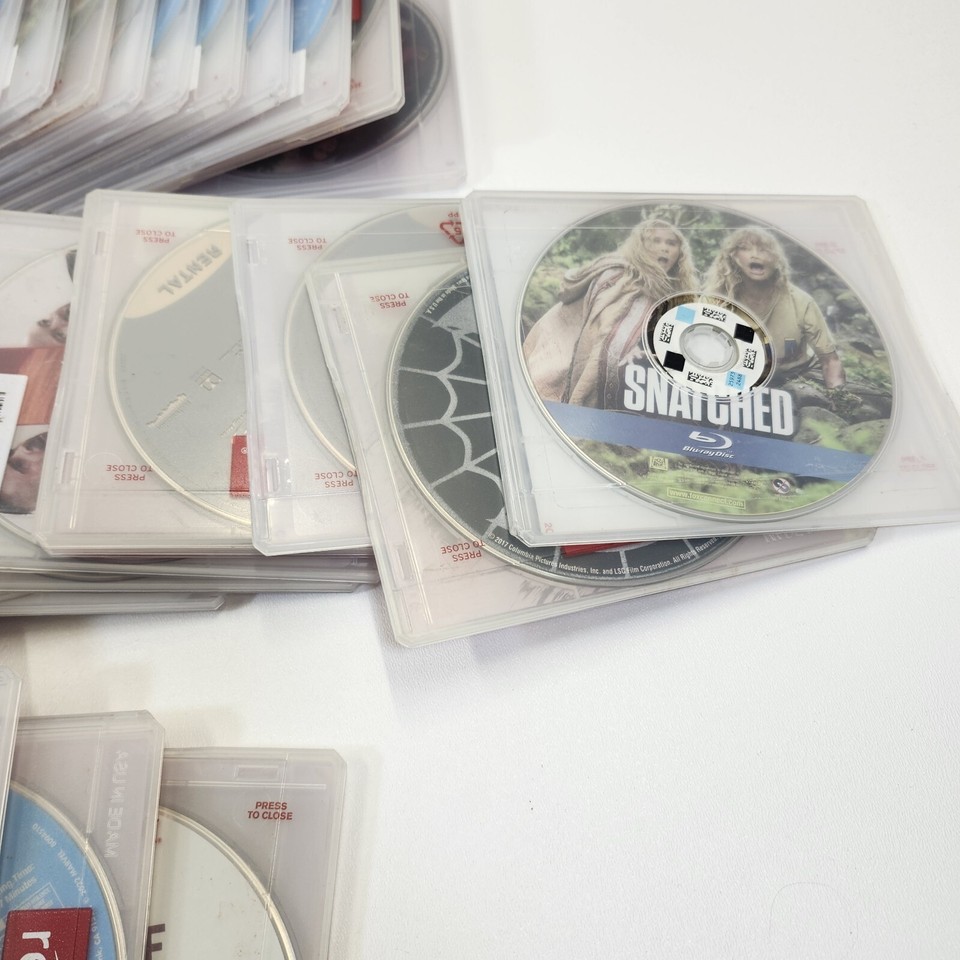 Redbox DVDs Lot 70 Random Discs in Plastic Cases Bulk Collection | eBay