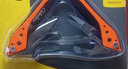 NEW BRIGHT ORANGE CABELA'S 7 IN 1 MULTI-TOOL - Picture 2 of 6