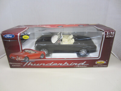 NKOK 1:16 Radio Control 49 MHz 2002 FORD THUNDERBIRD Sports Roadster NRFB New