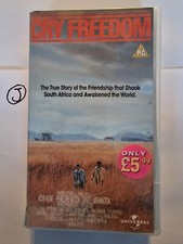 Cry Freedom VHS  VHS Tape 