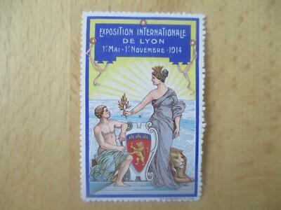 (4060) Reklamemarke - Exposition de Lyon 1914