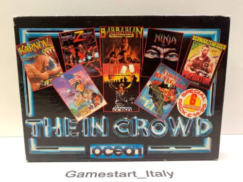 THE IN CROWD 1988 OCEAN COMMODORE 64/128 C64 - THE LAST NINJA PLATOON PREDATOR