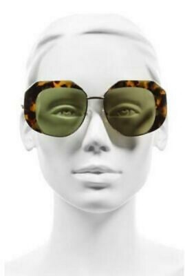 Karen Walker Sunglasses Domingo 1701553 Gold Tortoise Frame  display picture 2