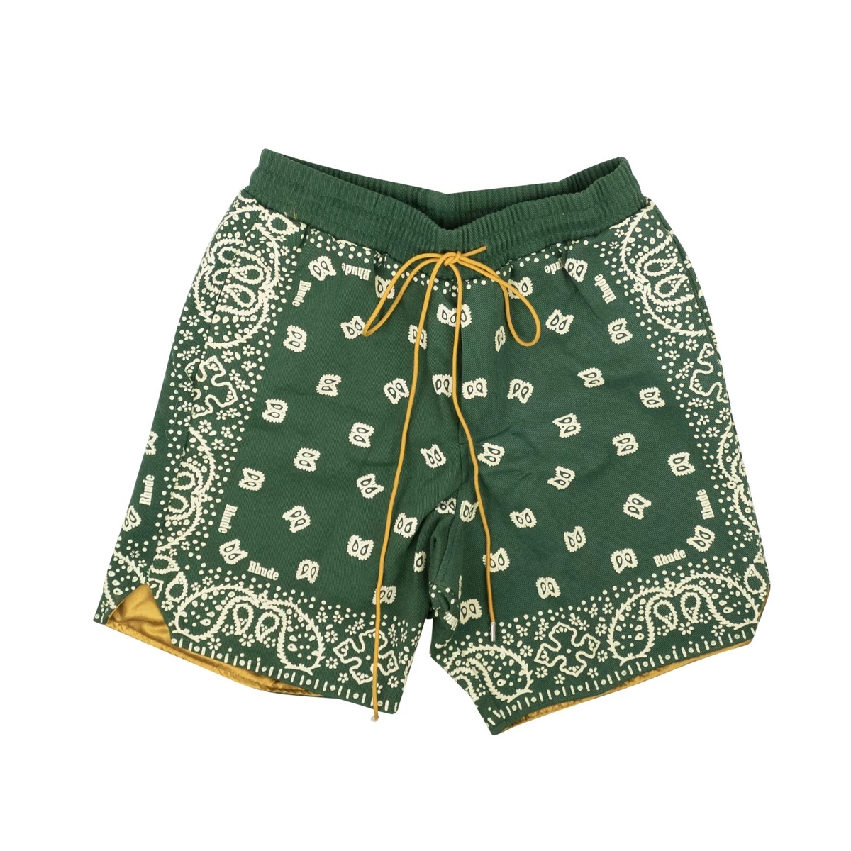 Rhude Bandana-Print Cotton Shorts