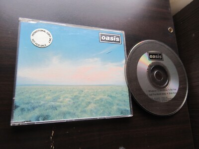 Oasis Whatever UK Promo CD Single CRESCD 195P Liam Noel Gallagher