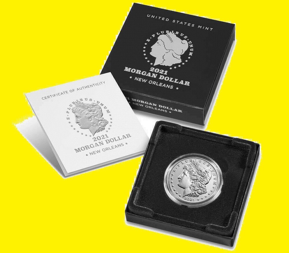 2021-O Morgan Dollar MS70 PCGS 100th Anniversary Thomas Cleveland
