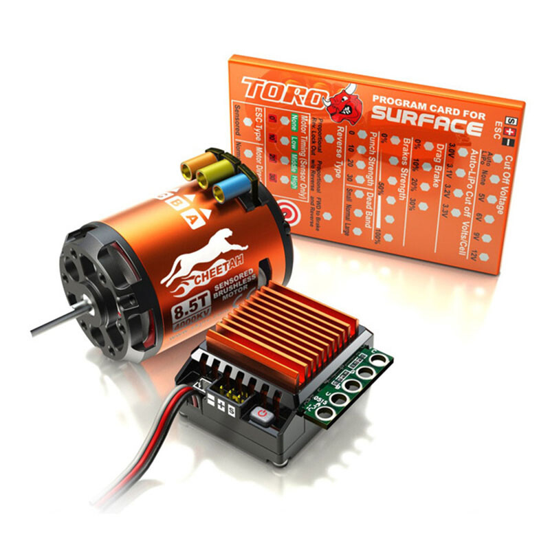 SkyRC Cheetah 2590KV 13.5 Sensored Brushless Motor CS60 60A