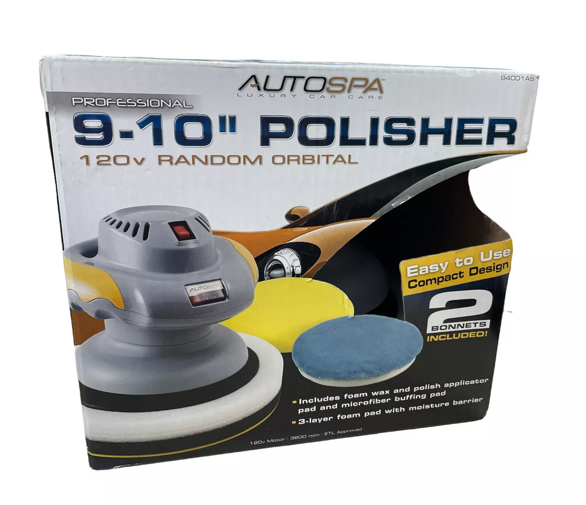 Automotive polisher clearance