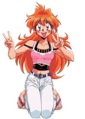 Lina Inverse Slayers Waifu Weatherproof Anime Sticker 6'' Car Decal