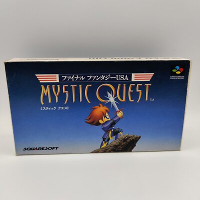 Nintendo Super Famicom Final Fantasy USA: Mystic Quest in OVP | Japan Import