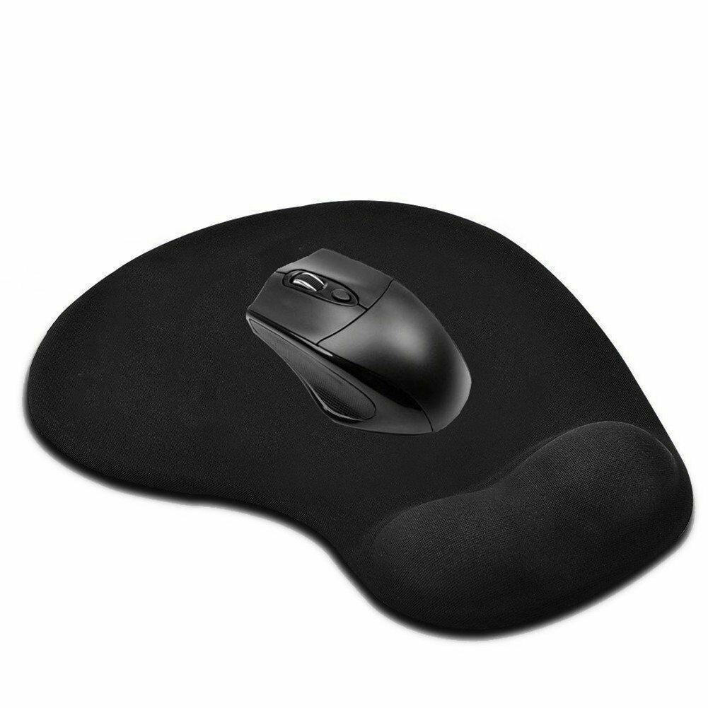 7.5" x 9" Computer Desktop Laptop Mouse Pad With Cushion Wrist Rest