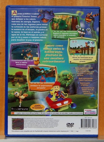 Adiboo y los Ladrones de energia - Playstation 2 - Pal España - Completo - Picture 2 of 3