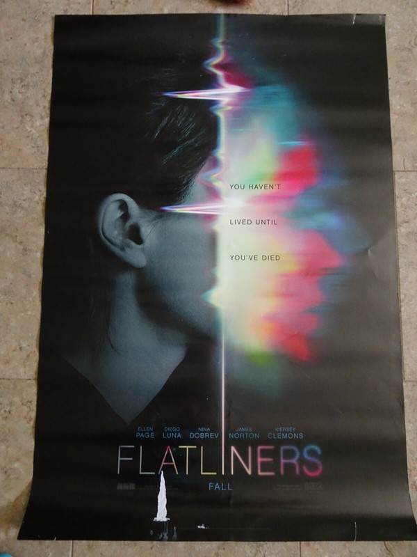 FLATLINERS - MOVIE POSTER WITH ELLEN PAGE - ADVANCE