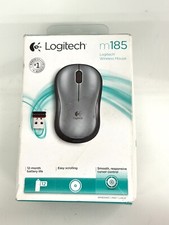 Logitech Wireless Mouse M185 - Swift Gray