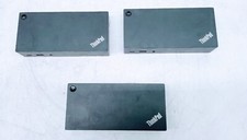 Lot of 3 Lenovo ThinkPad Universal USB-C Docking Station DK1633/ NO AC