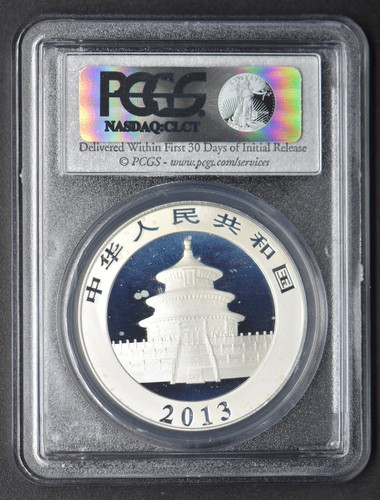 2013 China Silver Panda PCGS MS69 FirstStrike 10Y 1oz .999 - COINGIANTS - - Picture 2 of 2