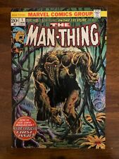 MAN-THING #1 (Marvel, 1974) F-VF Gerber, Howard The Duck