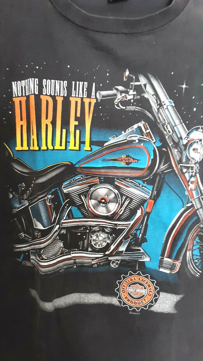 Vtg 1996 Harley Davidson T Shirt Sz 2XL Nothing Sounds Like A