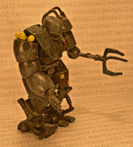 Trendmasters Cubix Robots for Everyone 4.5" KOLOSSAL ROBO THUG Bot Action Figure - Picture 8 of 15