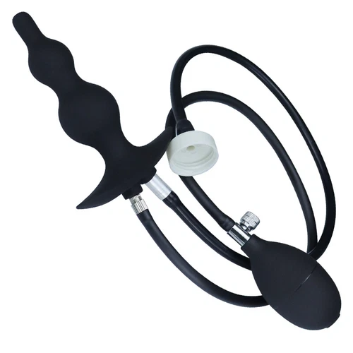 Silicone-Inflatable-Vaginal-Douche-Enema-System-Pump-Anal-Colon-Cleanser Women - Picture 4 of 13