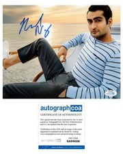 Kumail Nanjiani "Obi-Wan Kenobi" AUTOGRAPH Signed 8x10 Photo ACOA