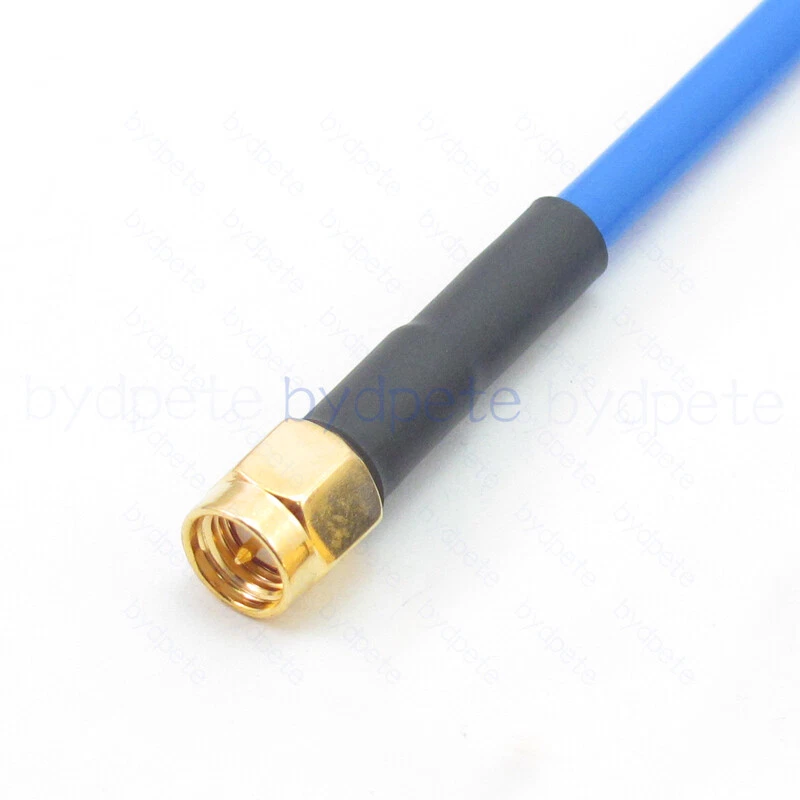 N male Right Angle to SMA male RG402 Semi Rigid Flexible 50ohm Cable Plug RF lot - Image 3 of 4