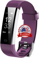 Fitness Activity Tracker Watch Heart Rate Monitor Pedometer for Men Women NEW