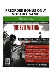 The Evil Within Preorder Bonus Xbox ONE