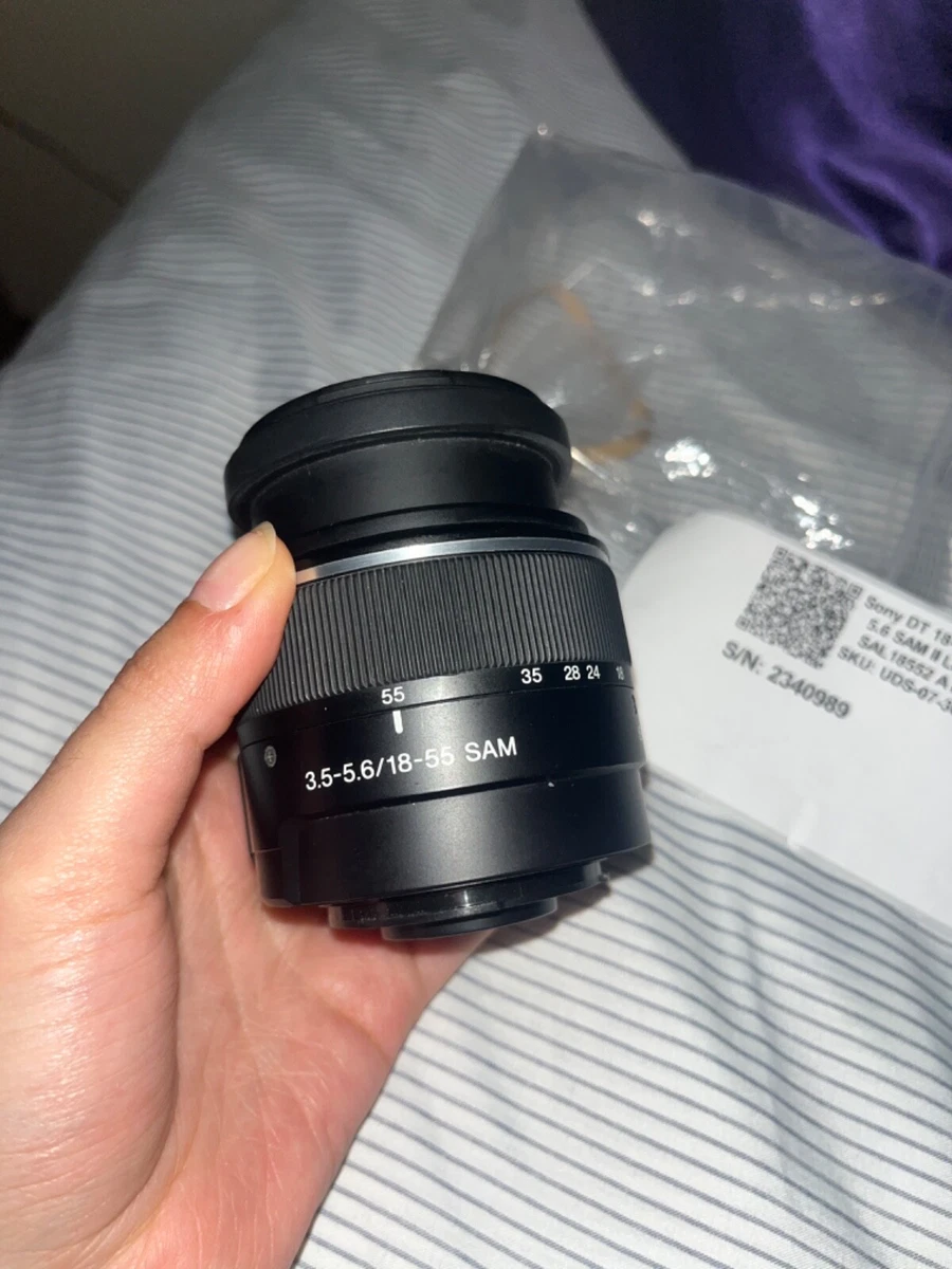Sony DT 18-55mm f3.5-5.6 SAM II Lens SAL18552 A Mount | eBay
