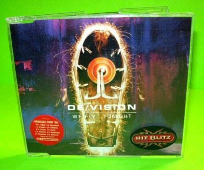 De/Vision  We Fly Tonight CD EP 1998 Electronic Synth-Pop German Darkwave