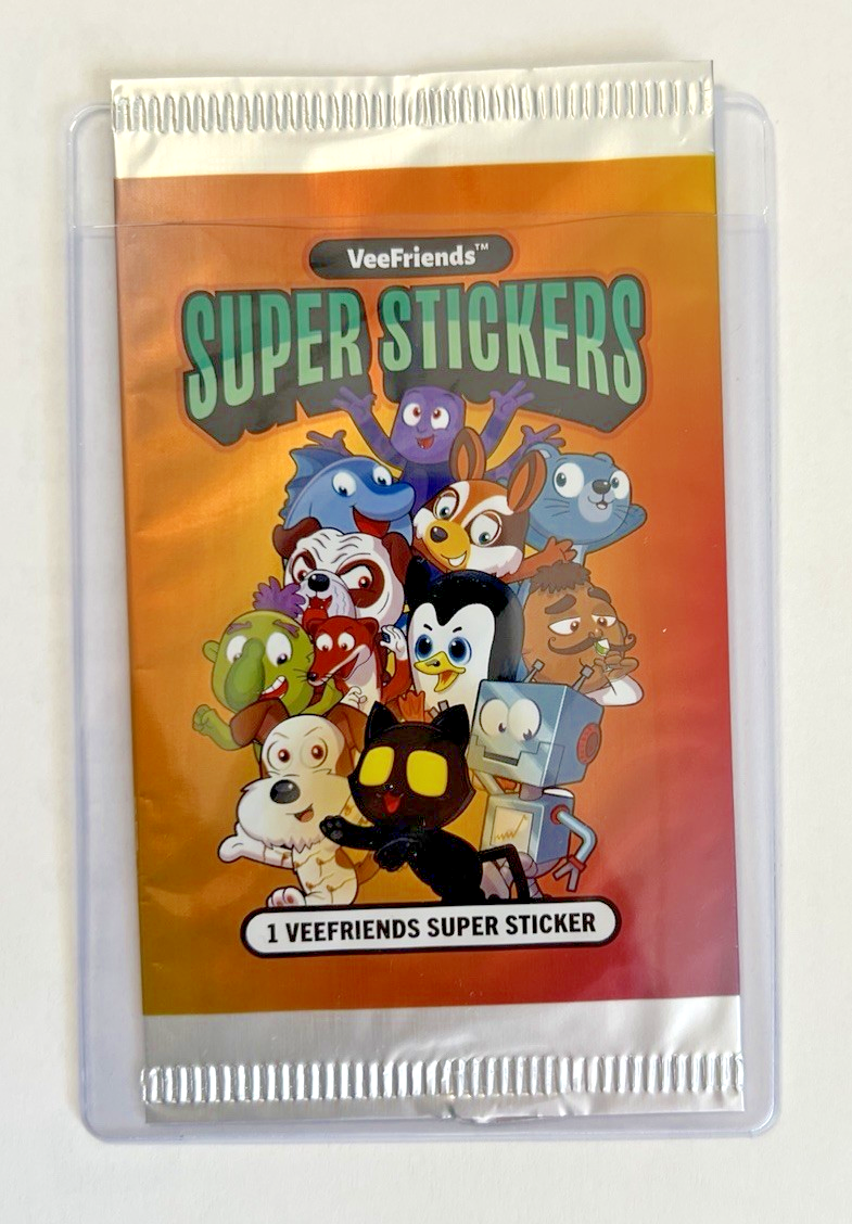 PSA Magazine Exclusive VeeFriends Super Stickers Booster
