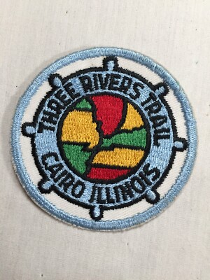 Three Rivers Trail Cairo Illinois BSA Trail Patch | eBay