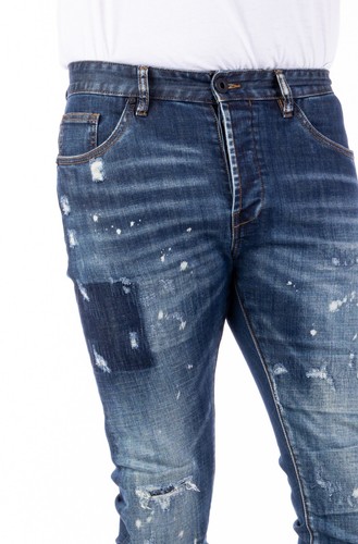 BLUE MONKEY HERRENJEANS ♥ TOPMODISCHE DETAILS ♥ A WARE ♥ WEITE 32 LÄNGE 32 ♥ - Bild 7 von 9