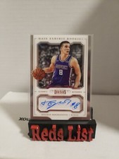 2017-18 Dominion Main Exhibit Bogdan Bogdanovic Rookie AUTO 25/49 Atlanta Hawks 