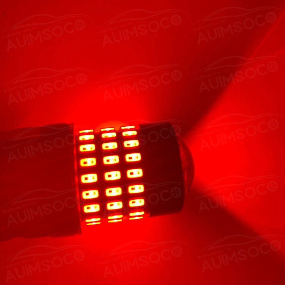 For Ford E-350 Super Duty 1999-2022 3157 LED Back Up Reverse Lights Bulbs RED - Image 4 of 4