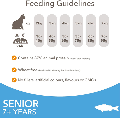 IAMS Complete Dry Cat Food for Senior 7+ Cats with Ocean Fish 3 kg - Picture 8 of 10