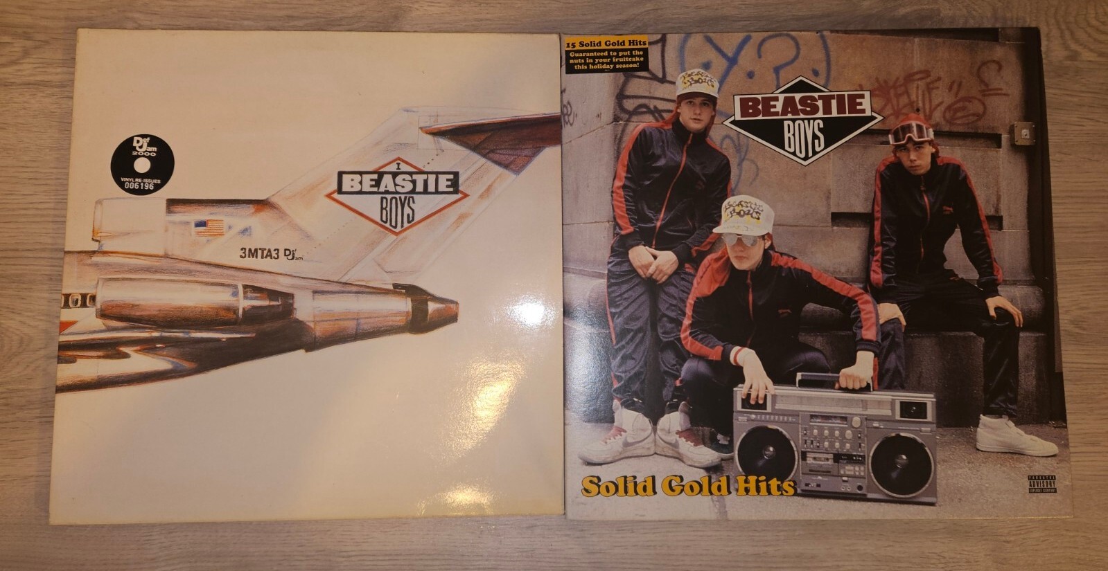 Beastie Boys - Licensed To Ill + Solid Gold Hits Vinyl LP x 2 Bundle VG+ / EX