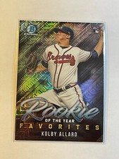 Kolby Allard 2019 Bowman Chrome Rookie of the Favorite Mega Refractor RC #ROYF-9