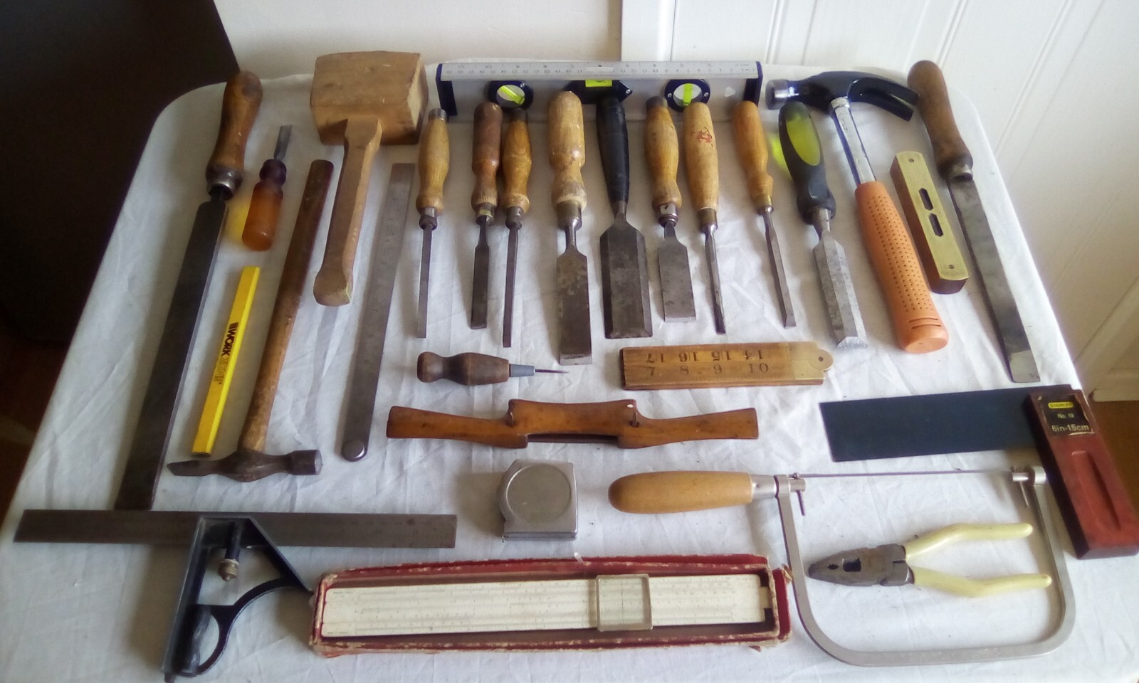 Job Lot Of Vintage Mainly Carpenters Hand Tools eBay