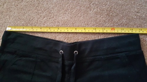 Girl's Shorts 100% Cotton BLACK solid Athletic size Medium pockets front & back - Picture 2 of 6