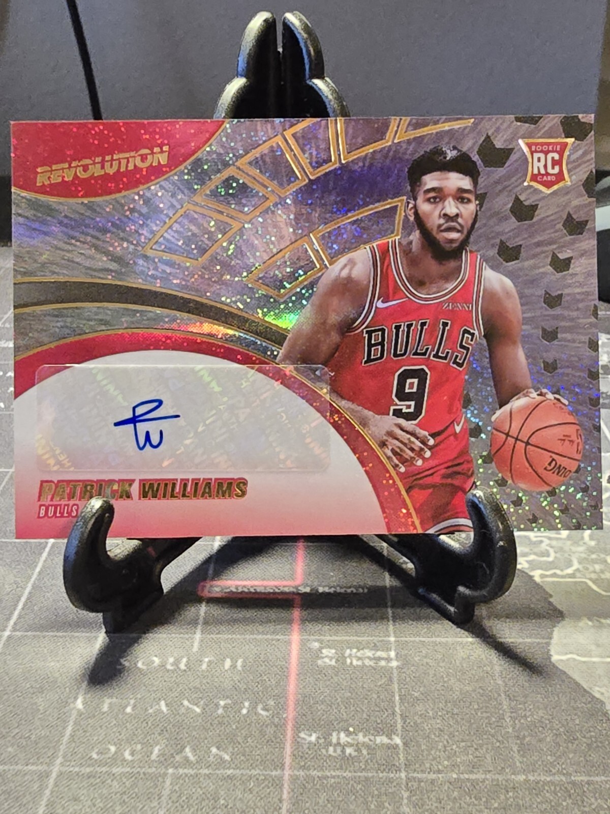 2020-21 Panini Revolution Rookie Patrick Williams Auto RC #RA-PW Chicago Bulls