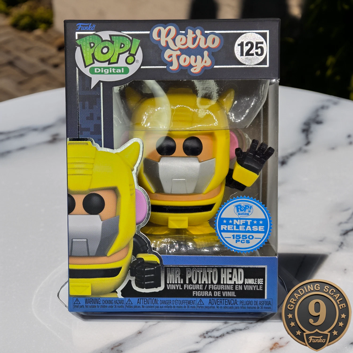 Funko Pop! Digital Hasbro Retro Toys - Mr. Potato Head Bumblebee #125 LE 1550
