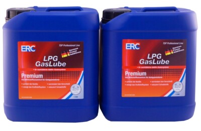 ERC Gaslube 2x5L kompatibel zu flashlube Systemen zusatz bei LPG Fahrzeugen