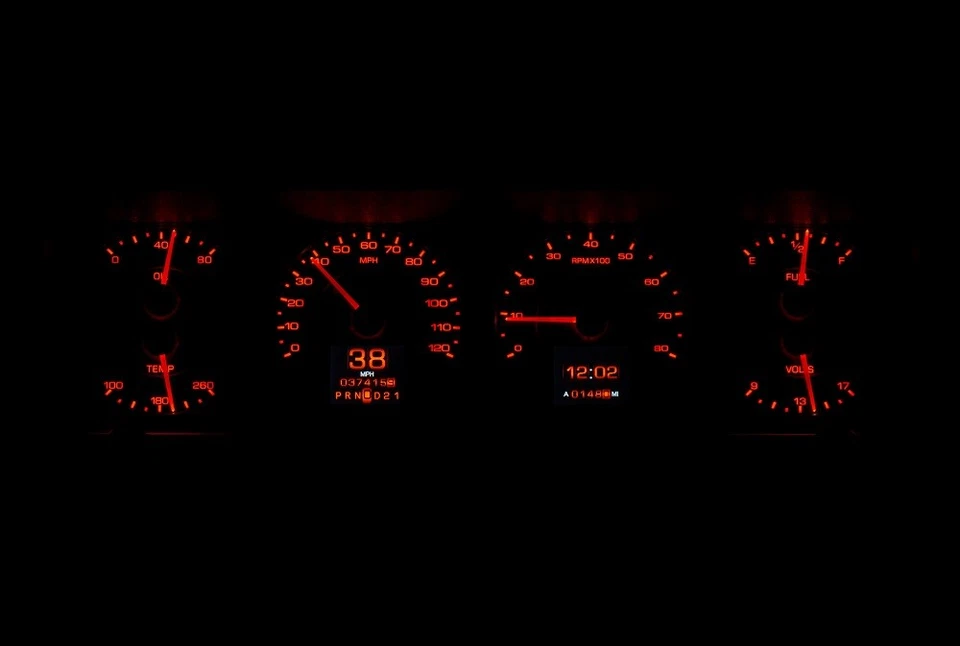 Sistema de calibre analógico Dakota Digital 1977-90 Chevy Caprice Impala RTX-77C-CAP-X Foto 4 de 4